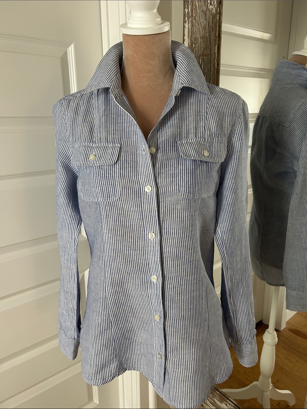 Banana Republic Linen Blouse